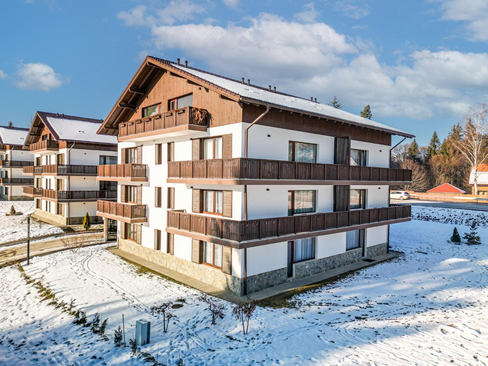 Albert Residence Aparthotel Grand Chalet With Free Spa Access To Alpin Resort Poiana Brasov Extérieur photo