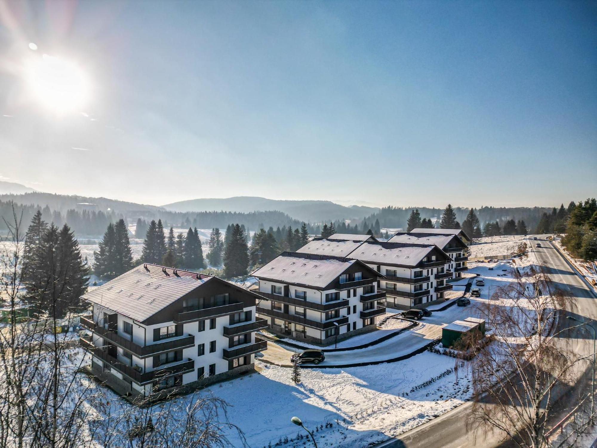 Albert Residence Aparthotel Grand Chalet With Free Spa Access To Alpin Resort Poiana Brasov Extérieur photo